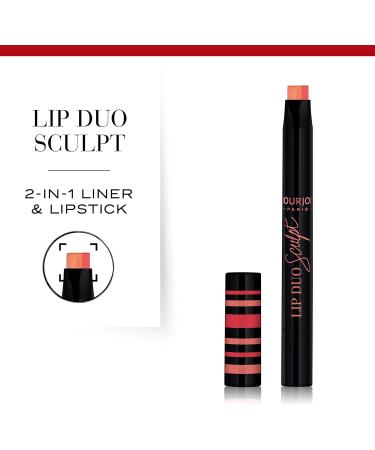Bourjois Sweet Duo Lipstick Number 02 Peach Shake 1 g 02 Peach Shake 1 count (Pack of 1) - Buy Online on GoSupps.com