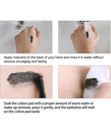 Lash Extension Mascara Natural Lengthening and Thick Mascaras | Long Lasting Lashes Mascara Gentle to Eyes No Smudging Easy to Be Removed Qmisify - Buy Online on GoSupps.com