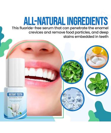 Whiteout Instant Teeth Whitening Paint - Fast & Effective Tooth Color Solution (1 Pack) - Buy Online on GoSupps.com