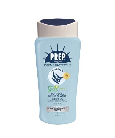 Prep sunscreen for the face and body moisturizing and calming browning extension with aloe vera karit butter and vitamin E 400 ml