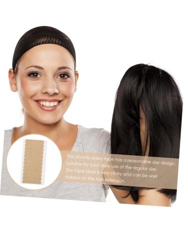 FOMIYES 20 Sheets Wig Glue Paster Double Sided Adhesive Strip Paper - Buy Online on GoSupps.com