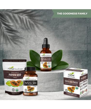 Papaya Seed Powder Natural Cleanse - Colon Kidney Liver Intestine & Gut Health Prebiotic Antioxidant - Fiber & Papain Nutrient Absorption - Herbal Goodness (1 Packet) - Buy Online on GoSupps.com