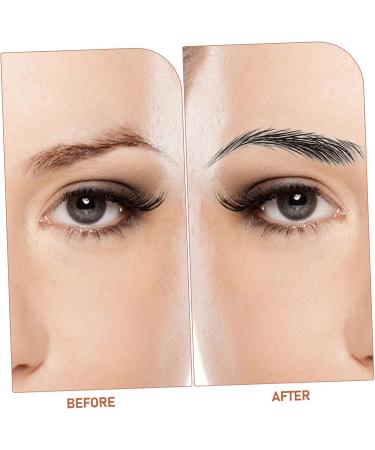 Didiseaon 6 Sheets Bionic Eyebrow Patch Stick on Eyebrows False Eyebrows Waterproof Eyebrow Paper Black - Buy Online on GoSupps.com