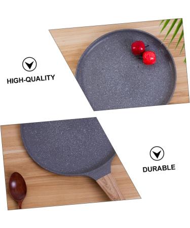 Zerodeko 1pc Frying Pan Skillet with Lid Saucepan Steak Skillet Pan Stainless Steel Skillet Omelette Maker Non-Stick Steak Pan Pancake Cooking Pan Aluminum Non Stick Household Pot - Buy Online on GoSupps.com