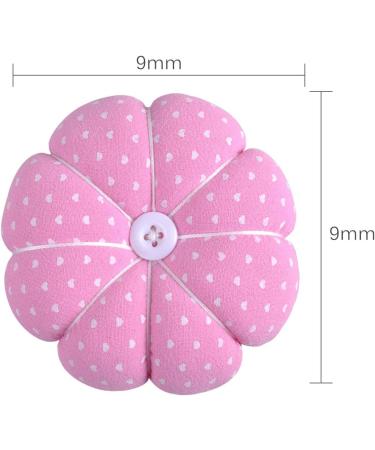 eZAKKA Pin Cushion Wristband - Polka Dots Pink | Wearable Needle Pincushion for Sewing & Quilting - Buy Online on GoSupps.com