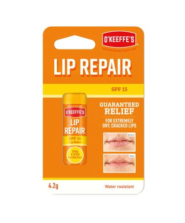 O'Keeffe's Lip Repair and Protect SPF15 4.2g 4.2 g (Pack of 1) SPF