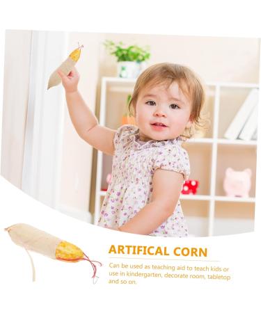 Zerodeko 2 Pcs Simulation Vegetable Fake Vegetable Miniture Decoration Microgreens Miniatures Mini Artifical Fruit Decor Decked Green Square Balloon Omatome Banners Plants Decor Corn Props Yellowx2pcs mediumx2pcs - Buy Online on GoSupps.com