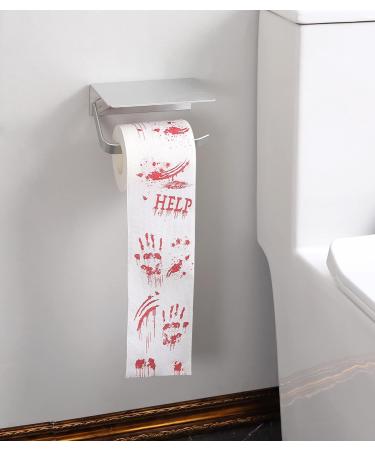 Winoo Design Halloween Toilet Paper 2 Rolls 3-Ply Paper 25 Sheets per Roll Halloween Party Decorations for Adults Bathroom Tissue for Halloween Party Supplies - Buy Online on GoSupps.com