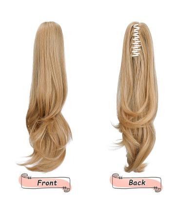 HewEicsy 20 Ponytail Extension Synthetic Hairpiece Blonde - Clip-in Daily Fluffy Ponytail Wig for Women - Buy Online on GoSupps.com