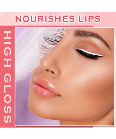 ZHISHUDL Plumping Lip Gloss Makeup Gift - Cherry Red Lip Tint Stain for Hydrating and Moisturizing Lips - Buy Online on GoSupps.com