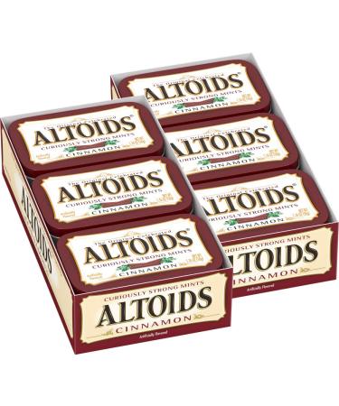 ALTOIDS Cinnamon Mints, 1.76 oz. (Pack of 12) Original Version