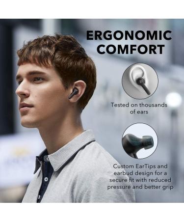 Anker Soundcore Life P2 True Wireless Earbuds - 4 Microphones, Black | Premium Sound Quality - Buy Online on GoSupps.com