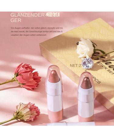  Generisch Women's Eyeshadow Pencil | Cream Eyeshadow Pencil 6 Colors for Contouring Highlighting and Defining in Cosmetic Makeup for Spring Makeup Looks - Buy Online on GoSupps.com