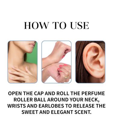 Perfume for Men Valentine's Day Sale Rose Perfume Oil Pheromone Perfume for Men Roll on Perfume Oil Portable Perfume for Male (5 Pcs) - Buy Online on GoSupps.com