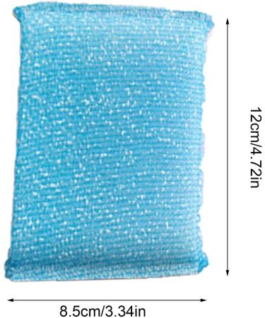 Kitchen Sponge Household Cleaning for Kitchen | Kitchen Cleaning Sponges Eco Non-Scratch for Dish Scrub Sponges for Kitchen Dishwashing Pisole - Buy Online on GoSupps.com