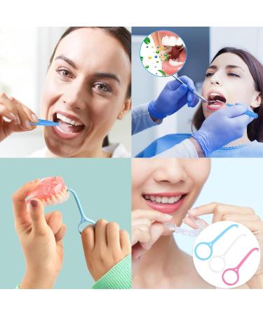 DHWEKU 6PC Aligner Removal Tool Set - Invisible Tooth Remover & Cleaner for Braces | Oral Care with 3 Cleaning Brushes - Buy Online on GoSupps.com