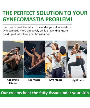 Men's Breast Firming Ginger Cream for Gynecomastia Tightening - 30ml - Buy Online on GoSupps.com