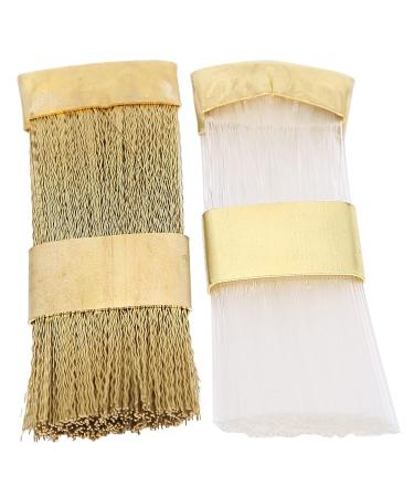 2 Pcs Nail Art Bits Cleaning Brush - Copper Wire Drill Cleaner & Nail Dust Brush for Manicure & Pedicure Accessories - Buy Online on GoSupps.com