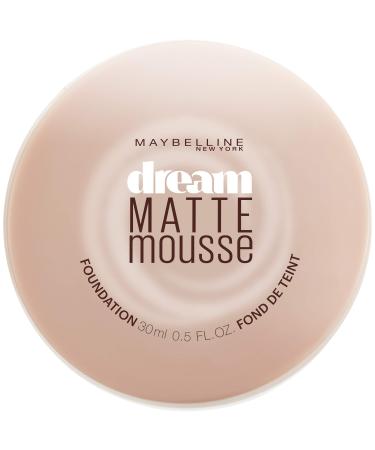 Maybelline Dream Matte Mousse Foundation Porcelain Ivory Light 1 0.64 oz (Pack of 4)