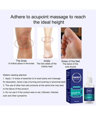  Goowafur Height Growth Foot Oil 30ml Natural Drops Rich foot oil promotes bone growth maximizes height growth increases height helps you reach your - Buy Online on GoSupps.com