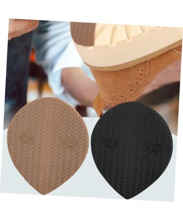 FRCOLOR 2pcs Anti-Slip Leather Shoe Soles | Non-Slip Sneaker Pads & Sole Protectors | Universal Fit | Durable & Comfortable | Assorted Colors - Buy Online on GoSupps.com