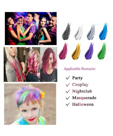 Hair Color Wax - Red Natural Matte Hairstyle for Party Cosplay & Halloween | International Shipping - Buy Online on GoSupps.com