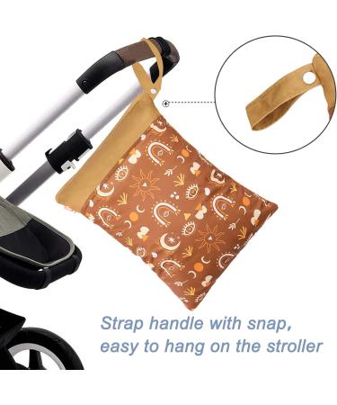 Seaur Waterproof Diaper Bag & Wet Bag Set - 2-Piece Zipper Bags for Baby Daycare Beach & Fitness - 20x28cm & 30x40cm - Buy Online on GoSupps.com