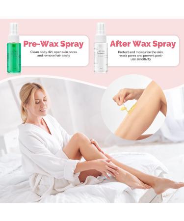 EasyinBeauty Waxing Kit for Women Men - 6 Pack Hard Wax Beads & Warmer for Hair Removal - Sensitive Skin Formula - Ideal for Eyebrow, Facial, Armpit, Bikini, Brazilian - Target Different Hair Types - Buy Online on GoSupps.com