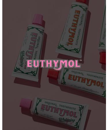 EUTHYMOL Whitening Toothpaste (3.7fl oz) - Stain Removal in 2 Weeks Long-Lasting Freshness for Sensitive Gum & Teeth. Bad Breath Cavity Prevention. Recyclable Aluminum Tube Pack of 1 - Buy Online on GoSupps.com