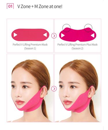 Avajar Caffeine V Lifting Premium Plus+ Mask 5pcs - Double Chin Mask for Face and Neck Line - V Line Chin Strap Mask - V Line Face Mask - 5 Count Pack - Buy Online on GoSupps.com