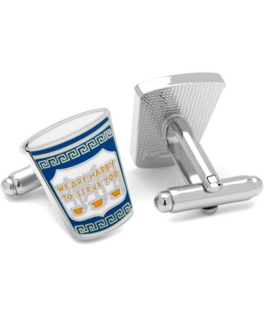 Greek Coffee Cufflinks by Cufflinks Inc. - Stylish and Unique Men's Accessories - Buy Online on GoSupps.com