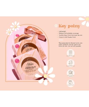 Skin Bloom Cream to Powder Compact in Butternut - Women's Makeup & Accessories for Flawless Finish | International Shipping Available - Buy Online on GoSupps.com