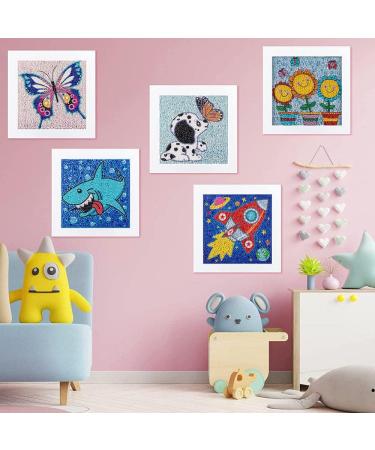 HUBENDMC 9 Pack 5D Diamond Painting Kits for Kids - Cute Full Drill DIY Gem Arts and Crafts - Ages 8-12 - Diamond Dots Home Wall Decor 6X6 inch - Buy Online on GoSupps.com
