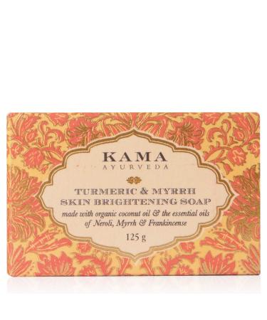 Kama-Ayurveda Red Sandalwood Ayurvedic Soap with Pure Sandalwood Oil 125g