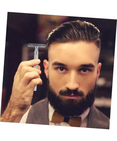 Frcolor Rostfrei Handrasier Double Razor for Men | Manual Safety Razor & Bartschneider | Long-Lasting Shaving Tool Set (1 Piece) - Buy Online on GoSupps.com