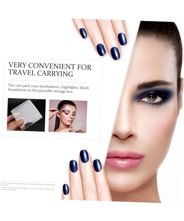 FOMIYES 4pcs Boxes Eye Shadow Box Travel Makeup Case Empty Highlight Case Cosmetics Sub Package Container - Buy Online on GoSupps.com