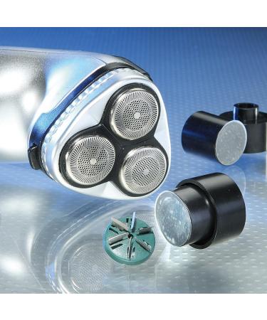 Set of 2 Shaver Sharpeners Fast Safe & Easy to Use Rotary Shaver Head Sharpening Tool - Restore & Sharpen Blunt Razer Without Replacing Heads Men s Shaving Accessory