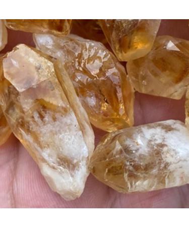 Natural Crystal Rough Random Rough Natural Citrine Point Quartz Cluster Raw Rock Ornaments Home Decoration 20 mm Citrine Point - Buy Online on GoSupps.com