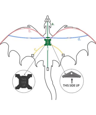JEKOSEN Fiery Dragon 54 Huge Kite - Easy-to-Fly Single Line String with 160 Tail for Kids and Adults - Perfect for Beach Trips, Parks, and Outdoor Family Games - Buy Online on GoSupps.com
