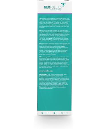 Neofollics Scalp Therapy Shampoo - 250 ml - Improves overall scalp health relieves itching and irritation and controls dandruff and flaking - Buy Online on GoSupps.com