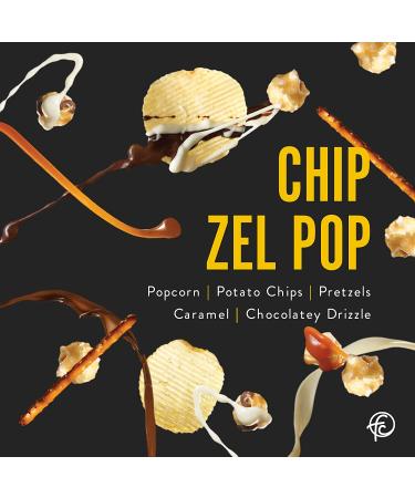Funky Chunky Gourmet Popcorn - Chocolatey, Pretzel, Nutty Mixes - Chip Zel Pop - 19-Ounce Canister - Buy Online on GoSupps.com