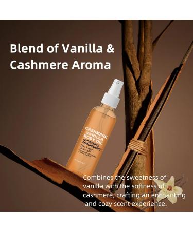 FLLUOUZH Vanilla Cashmere Body Oil Cashmere Vanilla Body and Hair Oil Shea Butter with Jojoba and Radiance Oil Vanilla Cashmere Lotion Mist Spray Moisturizing Body Oil 3 Pieces - Buy Online on GoSupps.com