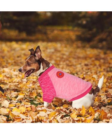 Small Dog Sweater Warm Puppy Fleece Sweatshirt with Sleeve Winter Cat Dog Coat Pullover Jumper Costume Soft Dog Coat Pullover Sweater Holiday Pet Outfits Apparel for Small Dogs Cats (L Pink) L Pink - Buy Online on GoSupps.com