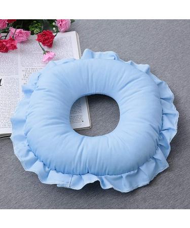 Polyester Face Relax Pillow for Spa Salon Massage - Blue Nap Rest Pillow for False Eyelashes & Adhesives - Buy Online on GoSupps.com