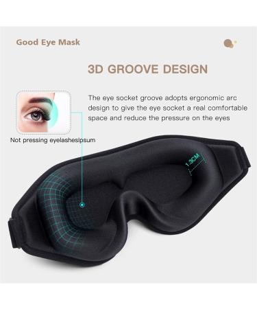 XTEES Blackout Blindfold Sleep Mask for Smooth Sleep - Pink - Buy Online on GoSupps.com