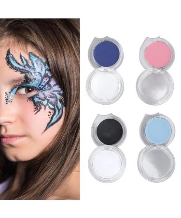 Quick-Dry 4-Color Face & Body Painting Palette - Easy Halloween Makeup - 1.2 OZ - Buy Online on GoSupps.com