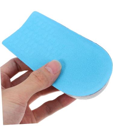 FRCOLOR Height Increasing Insoles for Men & Women - Damping Booster Pads Non-Slip Shoe Inserts for Comfortable Elevation - Elasticity Design Blue 12.7X6.3X3.5 - Buy Online on GoSupps.com
