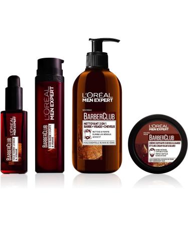 L'Or al Men Expert BarberClub Cedarwood Oil 30ml - 2 Pack | Premium Men's Grooming Essentials - International Shipping Available - Buy Online on GoSupps.com