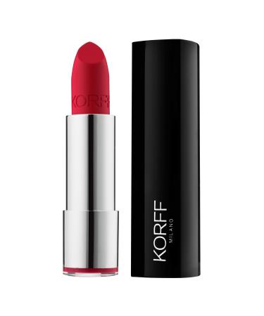 Korff Satin Lipstick Gloss Finish Color Soft Lips Comfort and Long Lasting Melting and Wrap-Around Texture 03 Pack of 2 ml