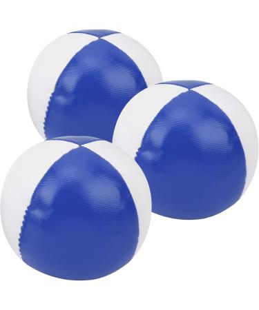 Oumefar Lightweight Juggling Balls - Smooth Indoor Juggling for All Skill Levels | Blue & White - Buy Online on GoSupps.com